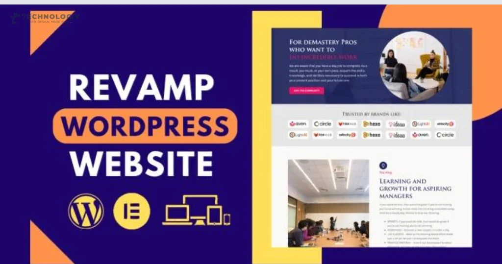 Revamp Your Online Presence WordPress Website Revamp Services WordPress Website Revamp